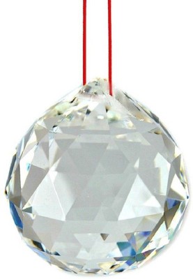 Astrodidi Feng Shui Crystal Ball / Fengshui Sphatik Ball (30mm) Decorative Showpiece  -  3 cm(Crystal, Clear)