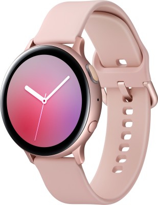 SAMSUNG Galaxy Watch Active 2 Aluminium Smartwatch(Beige Strap, Regular)
