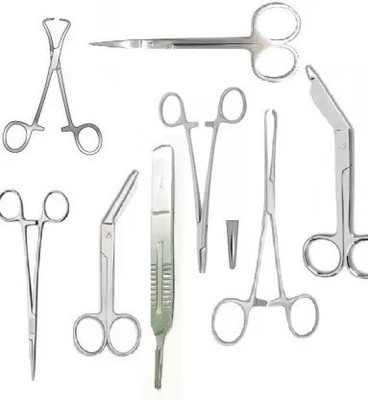 Agarwals SURGICAL INSTRUMENT SET OF 8 PCS. Utility Forceps