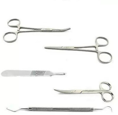 Agarwals 5 PCS. SURGICAL INSTRUMENT SET Utility Forceps