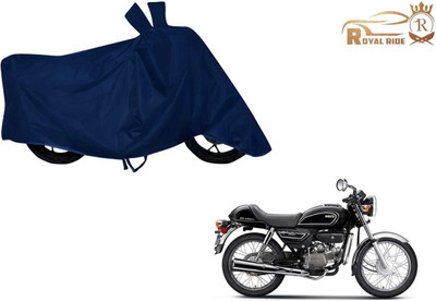 ROYALRIDE Waterproof Two Wheeler Cover for Royal Enfield(Bullet 350, Blue)