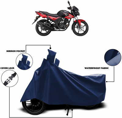 KEDIT Two Wheeler Cover for Universal For Bike(SZ R, Blue)