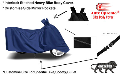 Auto Oprema Two Wheeler Cover for LML(Freedom DX, Blue)