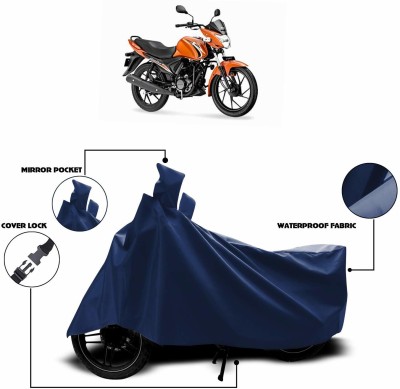 KEDIT Waterproof Two Wheeler Cover for Suzuki(Sling Shot, Blue)