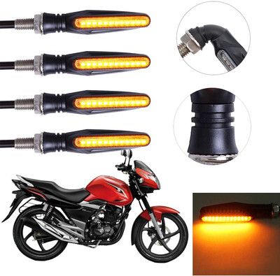 Vagary Front, Rear LED Indicator Light for Suzuki GS 150R(Yellow)