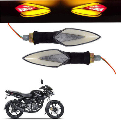 Vagary Front, Rear LED Indicator Light for Bajaj Pulsar 135 LS(Red, Yellow)