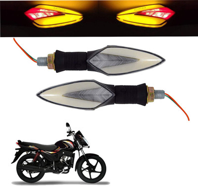 Vagary Front, Rear LED Indicator Light for Mahindra Pantero(Red, Yellow)