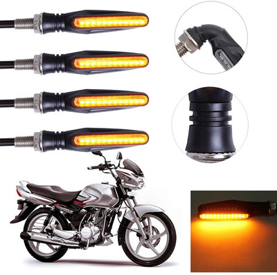 Vagary Front, Rear LED Indicator Light for Suzuki Zeus(Yellow)