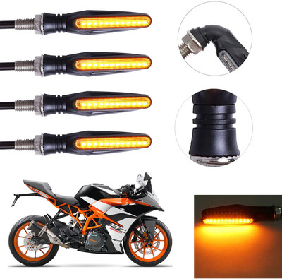 Vagary Front, Rear LED Indicator Light for KTM RC 390(Yellow)