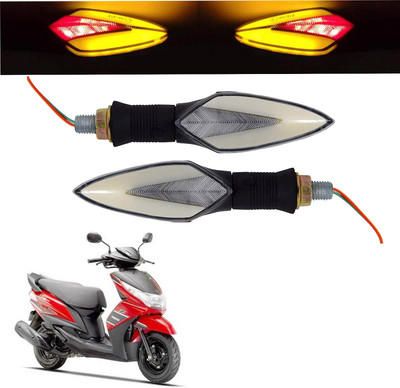 Vagary Front, Rear LED Indicator Light for Yamaha Ray Z(Red, Yellow)