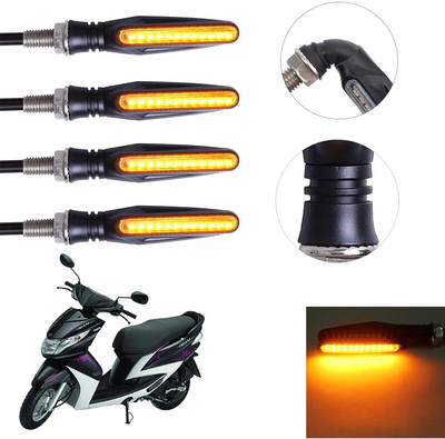 Vagary Front, Rear LED Indicator Light for Yamaha Ray(Yellow)