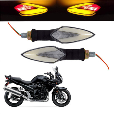 Vagary Front, Rear LED Indicator Light for Suzuki Bandit(Red, Yellow)