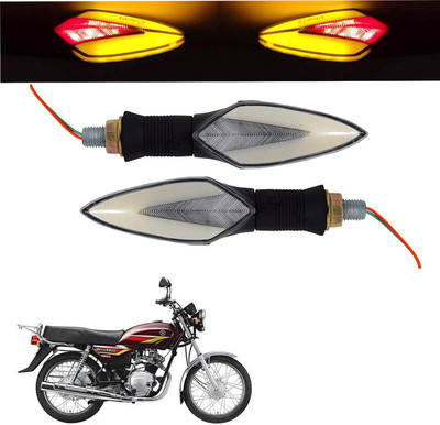 Vagary Front, Rear LED Indicator Light for Yamaha Crux(Red, Yellow)