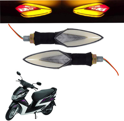 Vagary Front, Rear LED Indicator Light for Yamaha Ray(Red, Yellow)