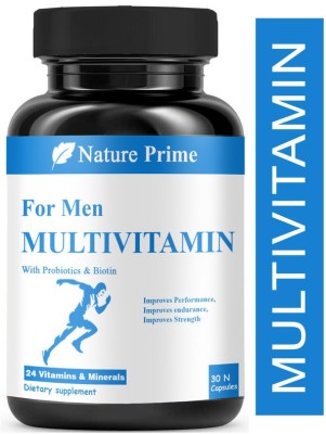 Nature Prime Immunity Multivitamins With Probiotics For Men(30 Capsules)