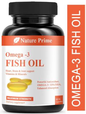 Nature Prime Fish Oil 1400mg with Omega 3 900mg Capsules for Men & Women
