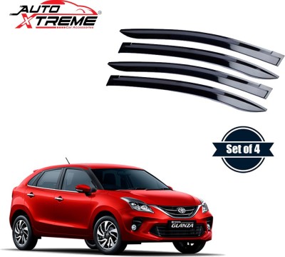 Auto Xtreme For Non-convertibles Front, Rear Wind Deflector(Tinted Toyota Glanza G CVT, Glanza G CVT Petrol, Glanza G Petrol, Glanza G Smart Hybrid Petrol, Glanza V CVT, Glanza V CVT Petrol, Glanza V Petrol)