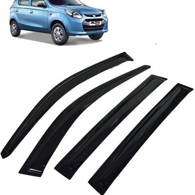 Nxt Gen For Front, Rear Wind Deflector(Maruti Alto 800, Alto K10)