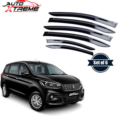 Auto Xtreme For Non-convertibles Front, Rear Wind Deflector(Tinted Maruti Ertiga)
