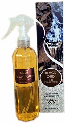 aco PERFUMES black oud Car Freshener Spray BLACK OUD All purpouse trigger air freshner 250ml(250 ml)