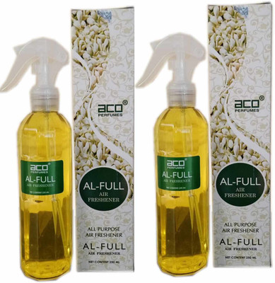 aco PERFUMES alfull Spray ALFULL All purpouse trigger air freshner 500ml Combo set .(2 x 250 ml)