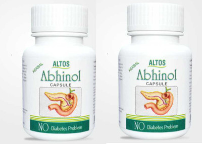 ALTOS Herbal Abhinol capsule 60+60(Pack of 2, 120 ml)