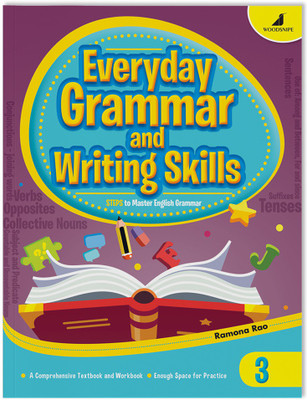 Woodsnipe English Grammar And Writing Skills For Primary Class 3, Ages 8 To 9 Years| Ample Exercises For Practice, Meaningful Illustrations, Continuous Assessments, Innovative Assignments With Answer Key(Paperback, Woodsnipe Publishing House)