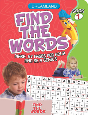 Find the Words Part - 1  - Mark 6 - 7 Pages Per Hour and be a Genius : Book - 1(English, Paperback, unknown)