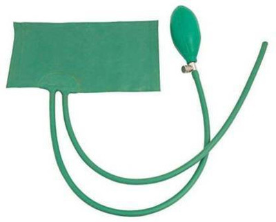 Cityhealth Bp Cuff Armlet Pure Natural Rubber With Green Bulb And Valve Bp Monitor Cuff