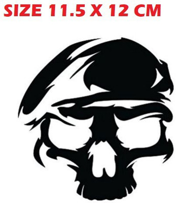 RUDRANSH Sticker & Decal for Car & Bike(Black)
