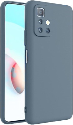 huemic Back Cover for Back Case Cover, Redmi 10 Prime, Xiaomi Mi Redmi 10 Prime, Camera Protection (Silicon)(Grey, Camera Bump Protector, Silicon, Pack of: 1)
