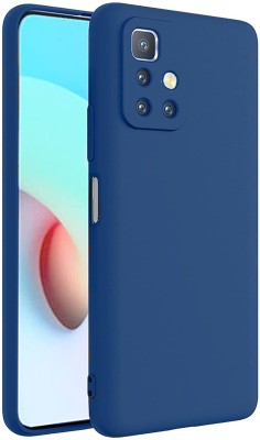KloutCase Back Cover for Back Case Cover, Redmi 10 Prime, Xiaomi Mi Redmi 10 Prime, Camera Protection (Silicon)(Blue, Grip Case, Silicon, Pack of: 1)