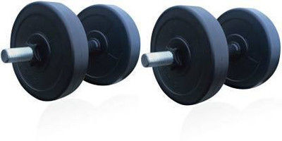 BMS Sports 10 Kg PVC Dumbell Set Combo From Home Exercise Adjustable Dumbbell (10 kg) Adjustable Dumbbell(10 kg)