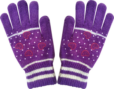 Oasis One Stop Solutions Polka Print Winter Men & Women Gloves