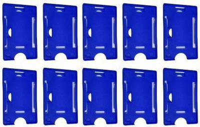 Dey 's stationery store Plastic ID Badge Holder(Pack of 10)