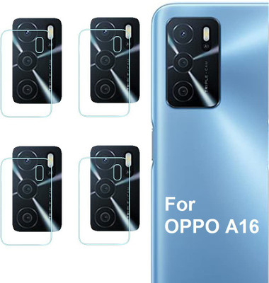 ISAAK Back Camera Lens Glass Protector for OPPO A16(Pack of: 4)