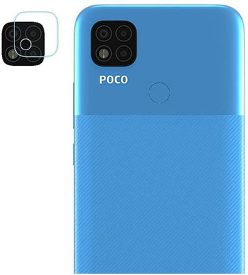 ISAAK Back Camera Lens Glass Protector for POCO C31, POCO C3(Pack of: 1)
