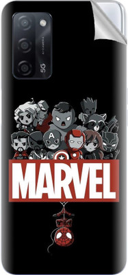 Snooky Oppo A55 5G Mobile Skin(Black)