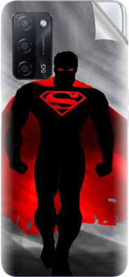 Snooky Oppo A55 5G Mobile Skin(Red)