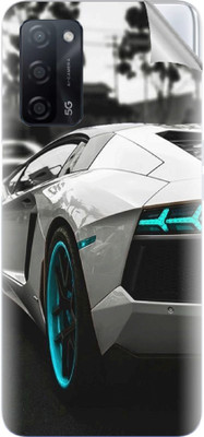 Snooky Oppo A55 5G Mobile Skin(Black)