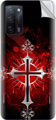 Snooky Oppo A55 5G Mobile Skin(Red)