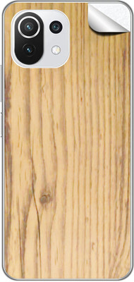 MOBIHOUSE Xiaomi Mi 11 Lite NE 5G Mobile Skin(Wooden)