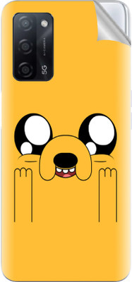 Snooky Oppo A55 5G Mobile Skin(Yellow)