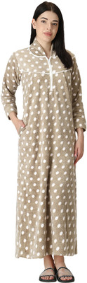 ABACADA'S GAJAB Women Nighty(Light Green)