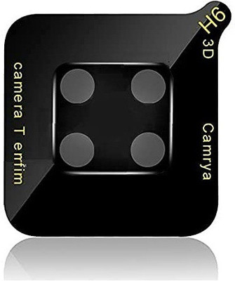 Mobilve Back Camera Lens Glass Protector for Realme C21 Scratch Resistant Edge to Edge Curved(Pack of: 1)