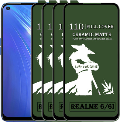 MaxR Edge To Edge Screen Guard for REALME 6(Pack of 5)