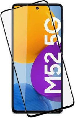 SMARTCASE Edge To Edge Tempered Glass for SAMSUNG GALAXY M52 5G(Pack of 1)