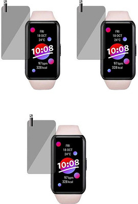 XAZE Screen Guard for Honor band 6(Pack of 3)