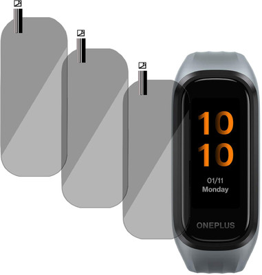 hirdesh Screen Guard for ONEPLUS BAND SMARTWATCH(Pack of 3)