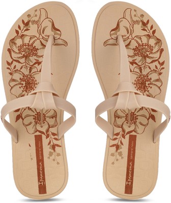 Ipanema Women Slippers(Beige , 4)